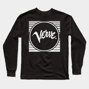 Stripe Retro Verve Records 1956 Long Sleeve T-Shirt